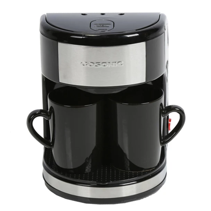 تصویر از قهوه ساز گوسونیک مدل GCM 861، دارای سبد، ضد خش، فیلتر دائمی، به همراه دوفنجان