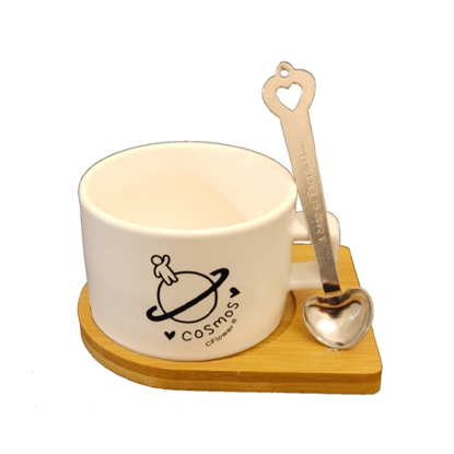 تصویر از ماگ مدل سیاره کد 1012 به همراه زیر لیوانی