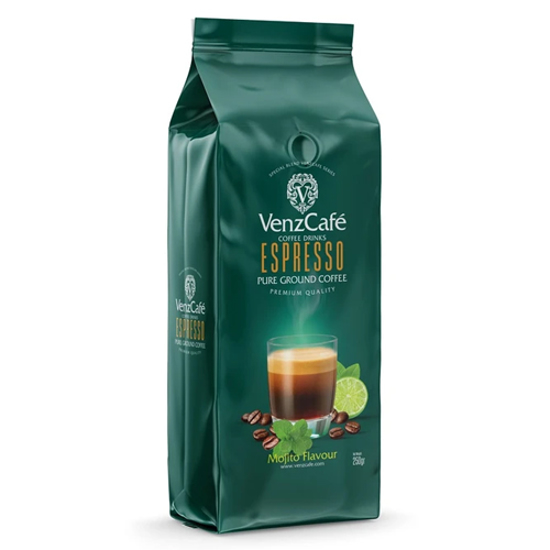 تصویر از پودر قهوه اسپرسو با طعم موهیتو ونزکافه - 250 گرم